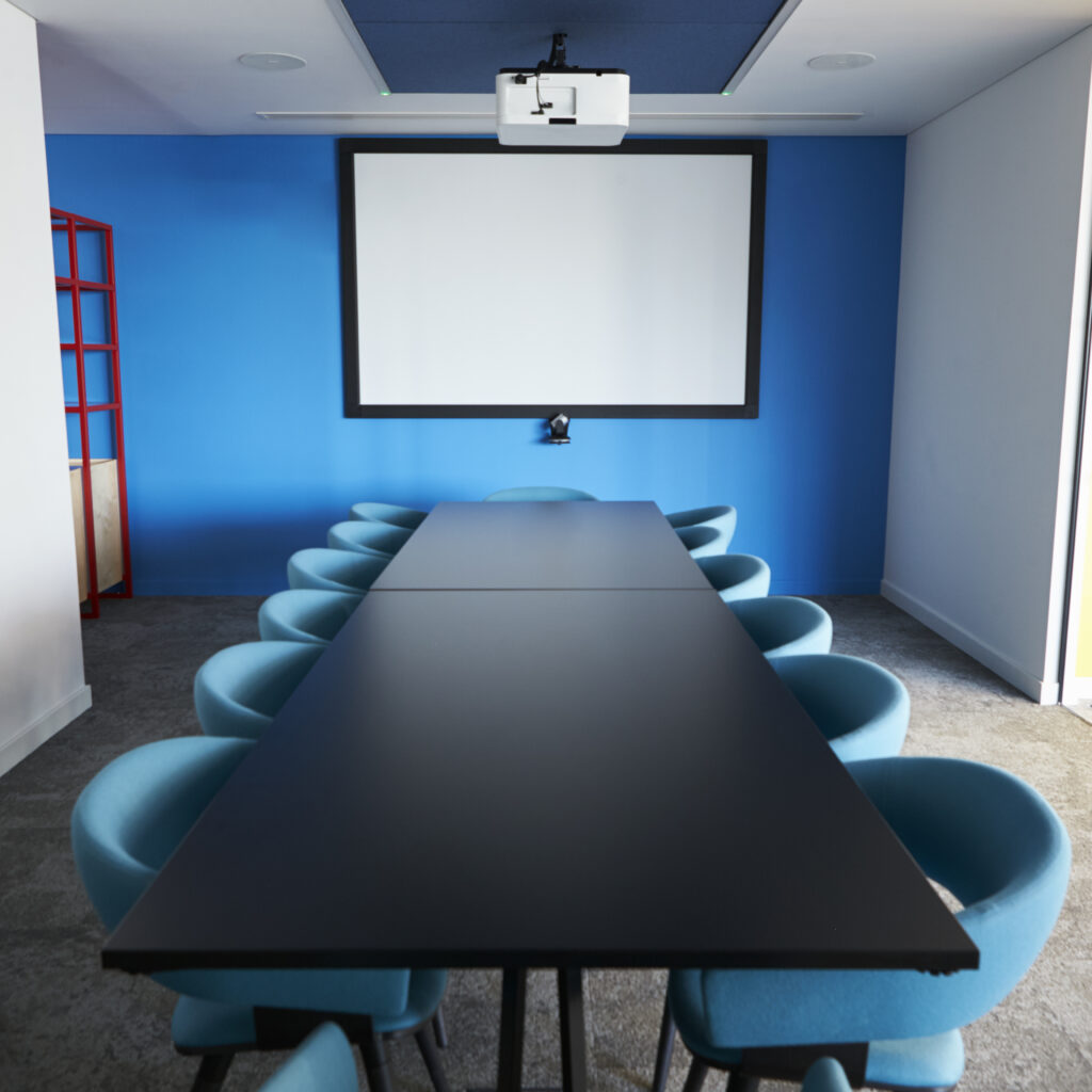Empty meeting room in an office